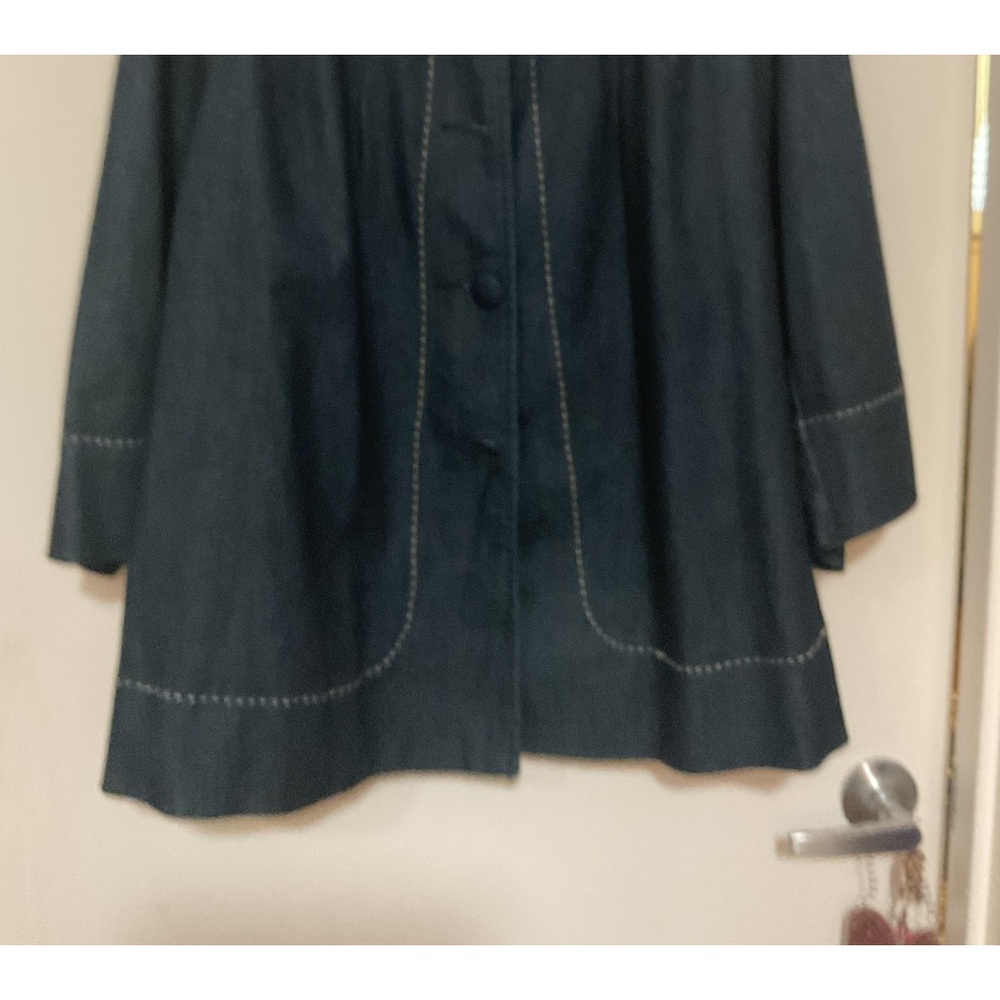Deep navy cute denim jacket Venezia 26/28.